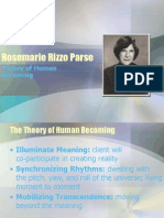 pray theory of human becoming 