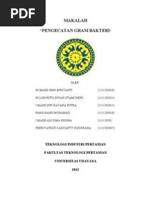 Laporan Praktikum Mikro