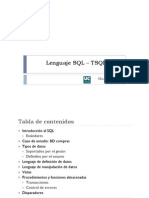 Tema 3 - Lenguaje SQL T-SQL 2008