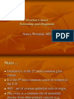 Ovarian CancerScreening and Diagnosis