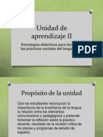 Unidad de Aprendizaje II Psl