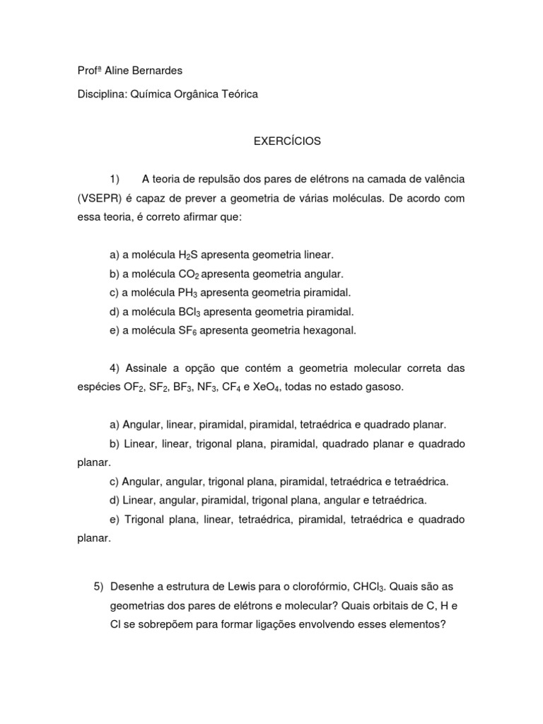 Exercicios Aula 3