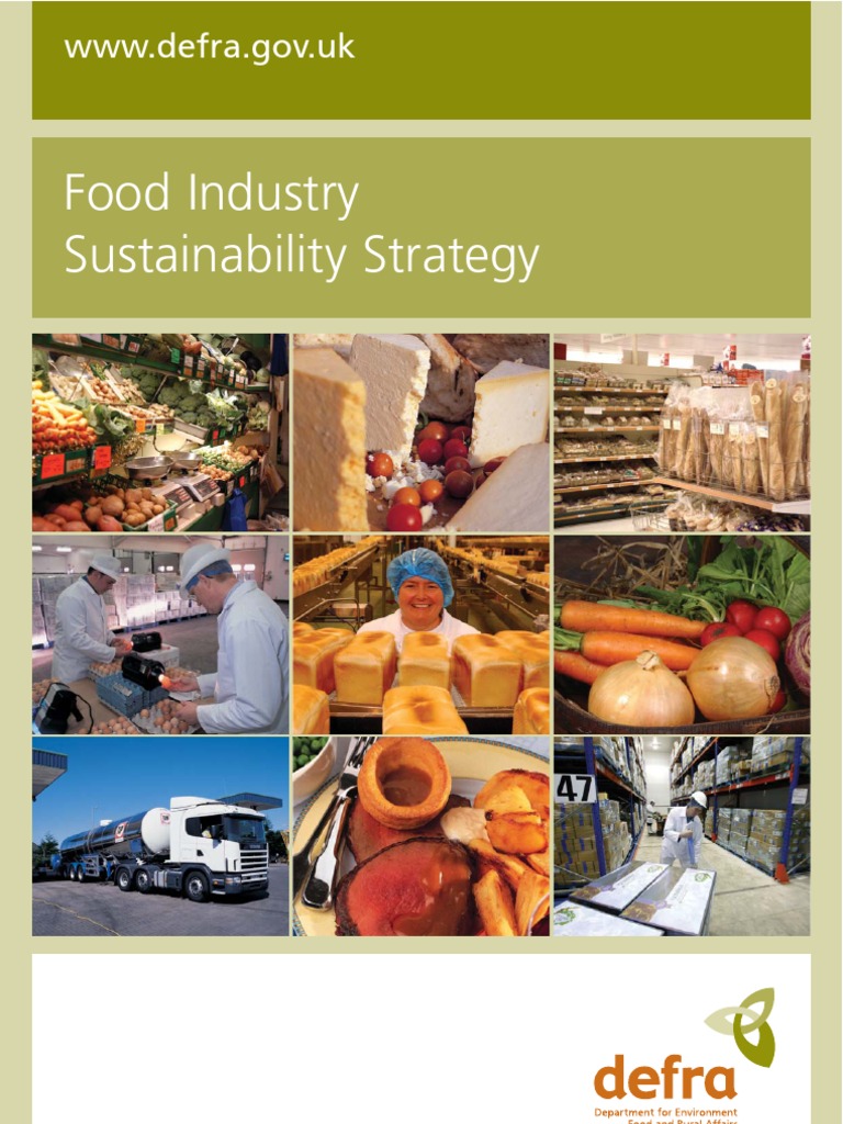 Food Industry Sustainability strategy-DEFRA | PDF
