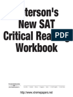 SAT critical reading workbook