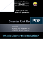 Disaster Risk Reduction