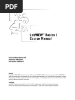 LabVIEW Basics I Course Manual