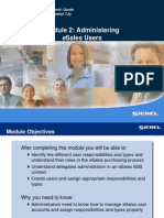 Siebel (D44628GC10) : Administering Users