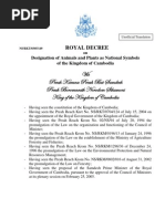 Download Animals and Plants as National Symbols of Cambodia by khmerson SN12237057 doc pdf
