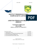 Rancangan Pengajaran Harian Bahasa Melayu Tahun 1