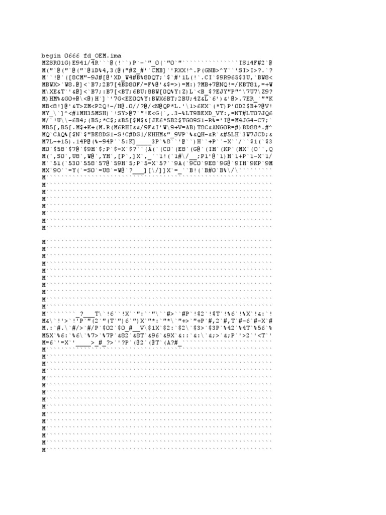 Binary Data File | PDF