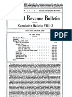 Bureau of Internal Revenue Cumulative Bulletin VIII-2 (1929)