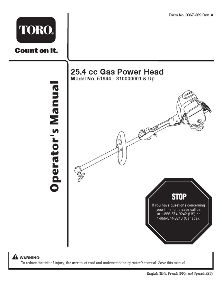 Toro Weed eater Gasoline Methanol