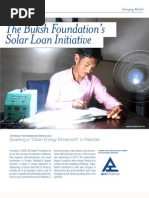 The Buksh Foundation's Solar Loan Initiative: Sparking A "Clean Energy Movement" in Pakistan