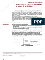 Xilinx 7:1 Serialization 