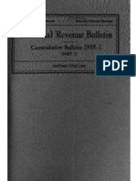 Bureau of Internal Revenue Cumulative Bulletin 1939-1 Part 1