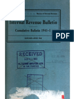 Bureau of Internal Revenue Cumulative Bulletin 1941-1