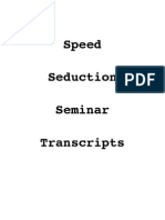  Speed Seductipn  Seminar Transcripts_Ross jeffries