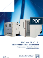 Weiss M.C.S. Temperature and Climate Test Chambers