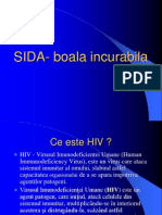 SIDA - Boala Incurabila