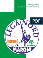 Programma Lega Nord 2013