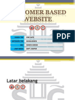 Customer Based Website