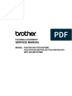Brother Fax 750,770,870MC,910,920,921,930,931,MFC925,970MC Service Manual