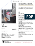 Knit Teen Bag