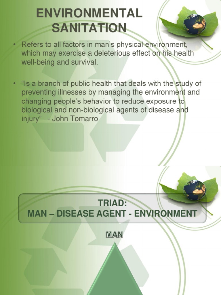 What Is Environmental Sanitation Program