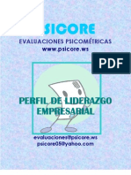 Perfil Del Liderazgo Empresarial Manual