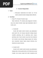 Download Transistor Sebagai Saklardocx by Gant Oel SN122423721 doc pdf