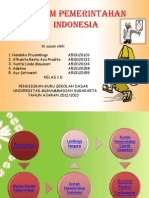 PPKN Sistem Pemerintahan Indonesia