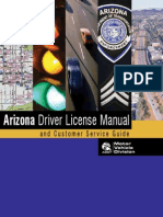 Arizona Driver License Manual - 2013