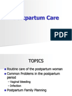 7 Postpartum Care