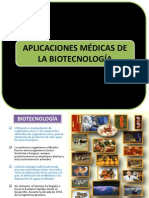 Aplicaciones Biotecnologicas en Medicina