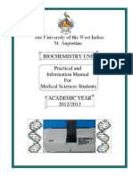 Biochemistry Lab Manual for Medical Students