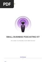 Download Small Business Podcasting Kit by Voicescom SN122446 doc pdf