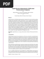Download Capital Structure Determinants of KSE Listed Pharmaceutical Companies by intelinside2k7975 SN122447001 doc pdf