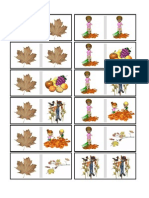 fall dominos