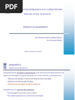 Projecto de Saneamento_AT_Aulas 1 a 5