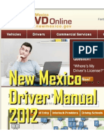 New Mexico Driver Manual - 2013