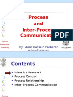 Process and Inter-Process Communication: By: Amir Hossein Payberah