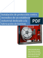 Instalación de protección contra incendio en industrias