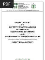 Project Report Water Logging Thane