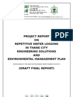 Project Report Water Logging Thane