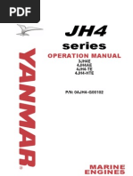 Download Yanmar JH4 Marine Diesel Operations Manual by towndock SN122461672 doc pdf