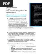 Obras de Leitura Acompanhada Os Lusc3adadas Parte 1