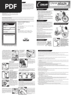 Manual Caloi Linha Sem Marcha