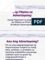 Filipino Sa Advertaysing