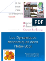 SCoT Beaujolais - Rapport de Présentation - Diagnostic - Socio-Eco - Economie