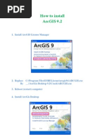Download How to Install ArcGIS 92 by Musaab SN12250231 doc pdf